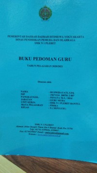 Image of Buku Pedoman Guru