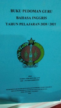 Image of Buku Pedoman Guru