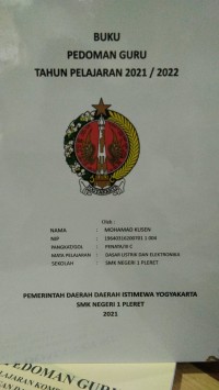 Image of Buku Pedoman Guru