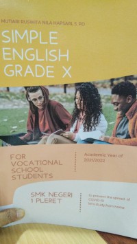 Image of Modul: Simple English Grade X