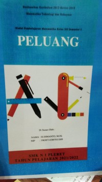 Image of Modul Pembelajaran Matematika Kelas XII Semester 1 