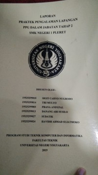 Image of Laporan Praktek Pengalaman lapangan PPG Dalam Jabatan Tahap 2