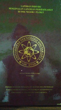 Image of Laporan Individu Pengenalan Lapangan Persekolahan di SMK Negeri 1 Pleret