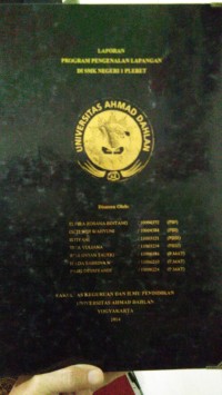 Image of Laporan Program Pengenalan Lapangan di SMK N 1 Pleret