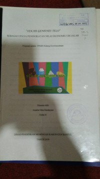 Image of Proposal: Sekar Gendhis Telo Sebagai Upaya Peningkatan Nilai Ekonomis Ubi Jalar