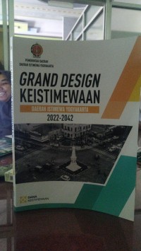 Image of Grand Design Keistimewaan Daerah Istimewa Yogyakarta