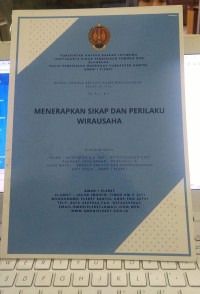 Image of Modul Produk Kreatif dan Kewirausahaan Kelas XI TITL: Menerapkan Sikap dan Perilaku Wirausaha