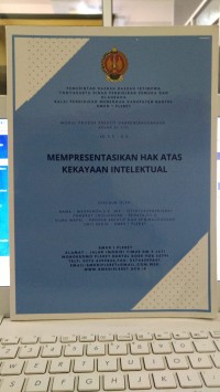 Image of Modul Produk Kreatif dan Kewirausahaan Kelas XI TITL: Mempresentasikan Hak Atas Kekayaan Intelektual