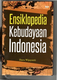Image of Ensiklopedia kebudayaan Indonesia