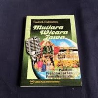 Image of Mutiara Wicara Jawa: Pandom Pranatacara lam Pamedharsabda