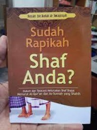Image of Sudah Rapikah Shaf Anda?