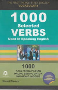 Image of 1000 Selected Verbs Used in Speaking English